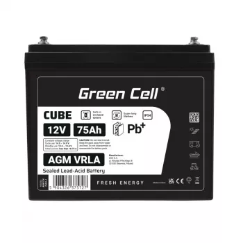 Aku AGM VRLA 12V 75Ah IP54