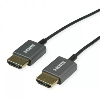 ROLINE HDMI-koaksiaalkaabel üliõhuke 4K60 ST/ST - kaabel - digitaalne/kuvar/video (11.04.5938)