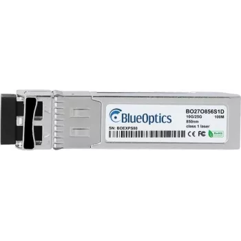 SFP28 transiiver BlueOptics BO27O856S1D (4TC7A88638-BO) — LC-Duplex, 10G/25GBASE-SR, multimood 850nm, 100m, DDM, 0–70°C
