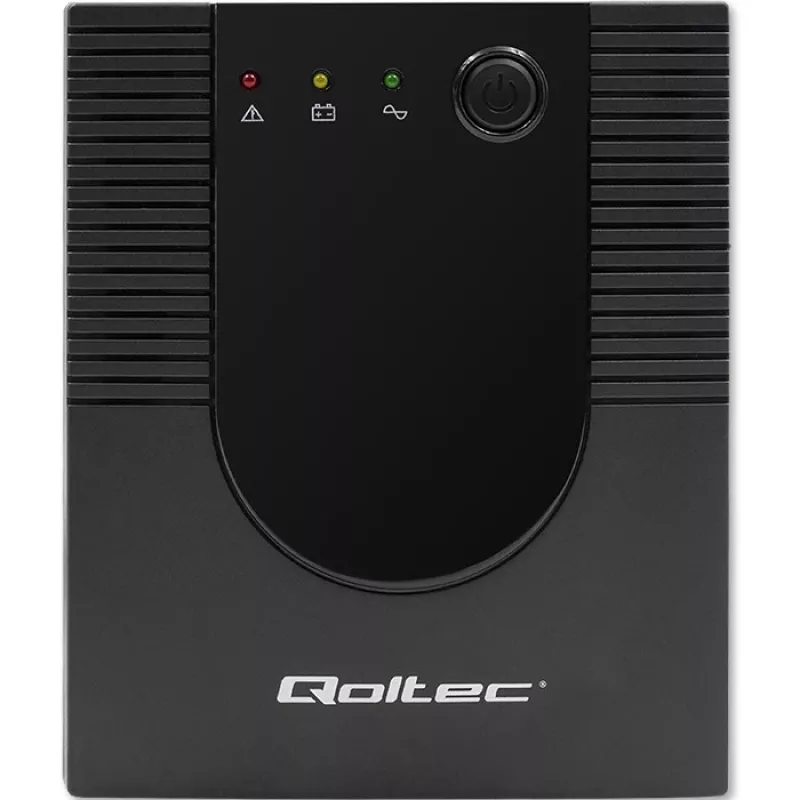 Katkematu toiteallikas UPS Qoltec 53775 1,2 kVA 720 W 4 AC-pistikupesa