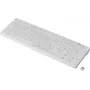 Renkforce RF-WRK-300 juhtmevaba hügieeniklaviatuur saksa QWERTZ Windows valge matt (RF-6304712)