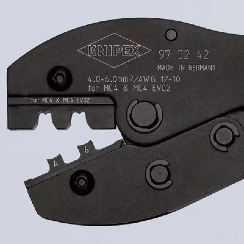 KNIPEX PreciForce Crimping Pliers f. MC4 / EVO2