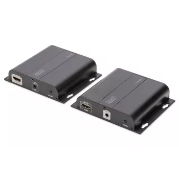 AV-saatja ja -vastuvõtja Digitus 4K HDMI Extender via CAT / IP komplekt