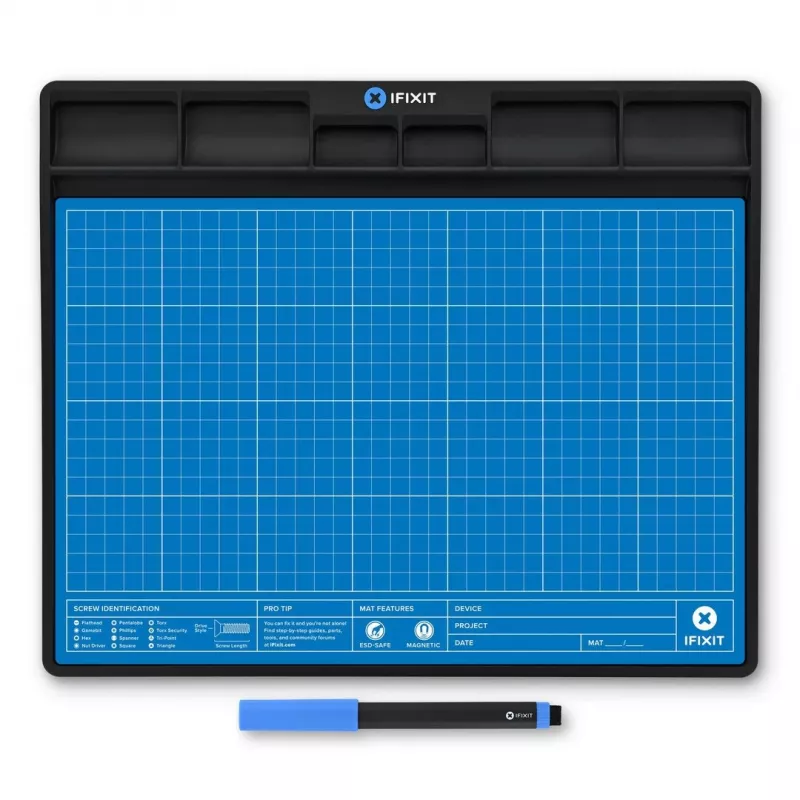 Magnetmatt iFixit FixMat 1 300x250 mm koos pastakaga