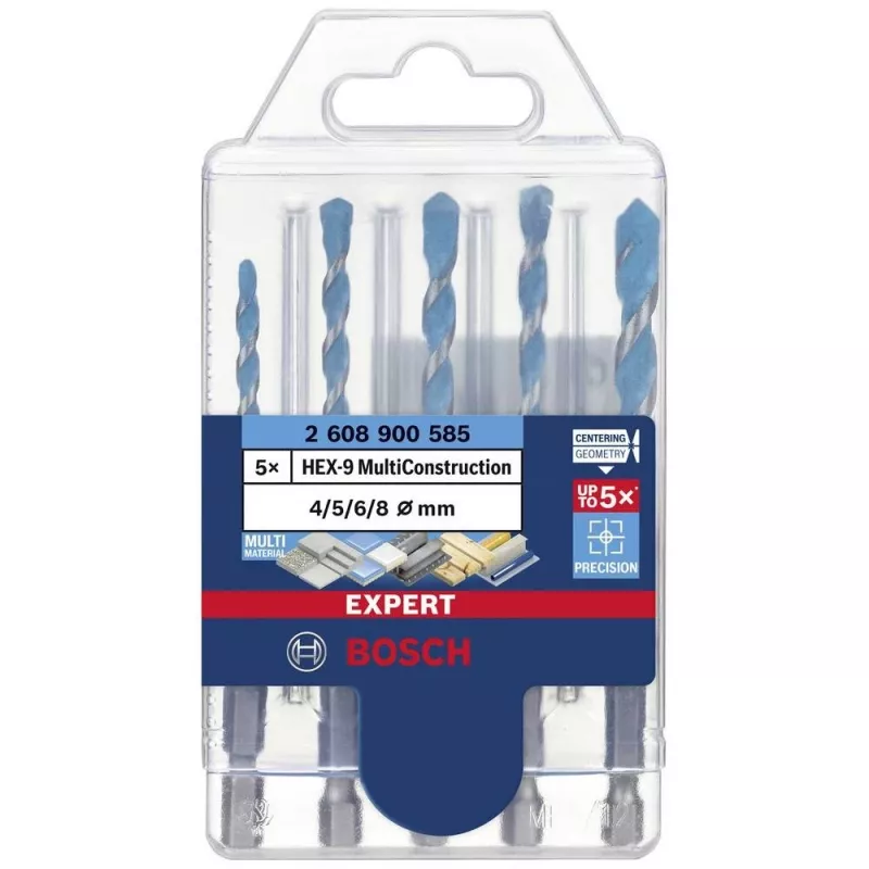 Bosch 2 608 900 585 puuritera Puuriterade komplekt 5 tk
