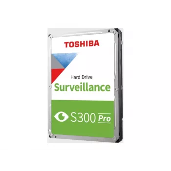 Toshiba S300 Pro Valvevälise sisemise kõvaketta 10 TB 7200 RPM 512 MB 3.5 Serial ATA III