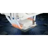 CPU õhkjahuti MODECOM Volcano 0C T721 ARGB 120 valge, ühe torniga, 120 mm ventilaator