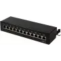 LogiLink Distribution Panel 19Schrankeinau Cat6 STP16Ports hall