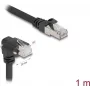 DeLOCK võrgukaabel must 1 m Cat6 SF/UTP RJ-45