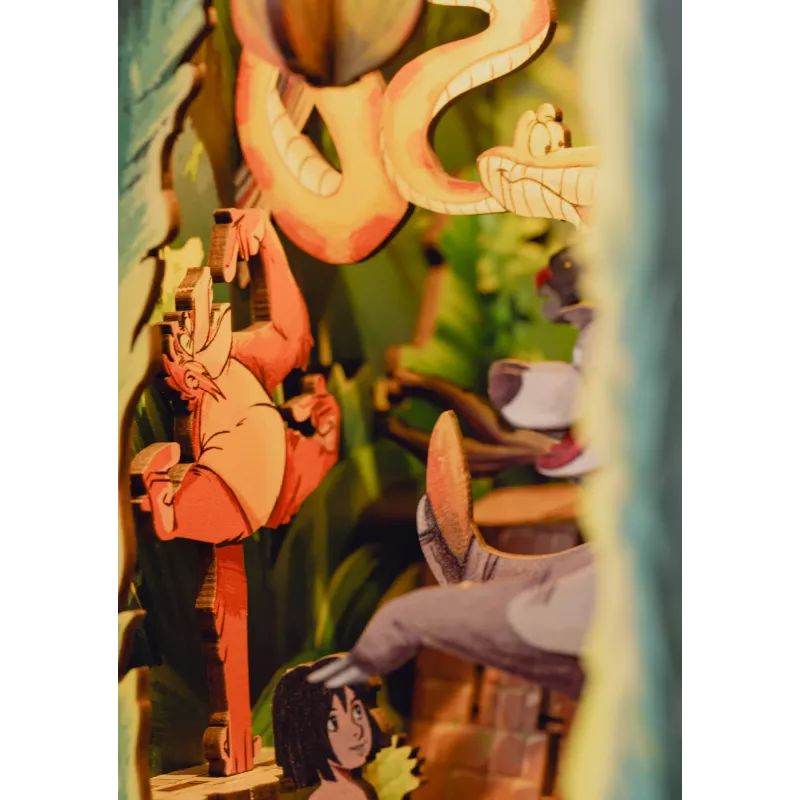 Plastmudelikomplekt REVELL Disney Džungli Raamat Tiny Adventures 00535 – klõpsatavad figuurid, kollektsionääri väljapanek