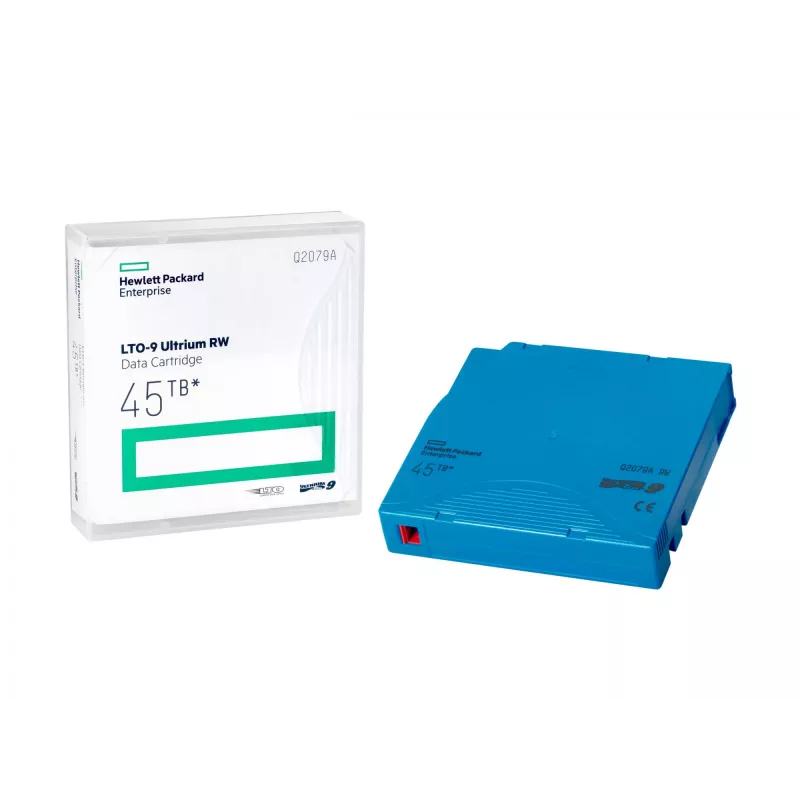 HPE LTO-9 Ultrium 45TB RW andmekassett