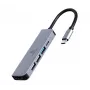 Gembird A-CM-COMBO5-03 USB Type-C 5-in-1 mitme pordi adapter (Hub + HDMI + PD)