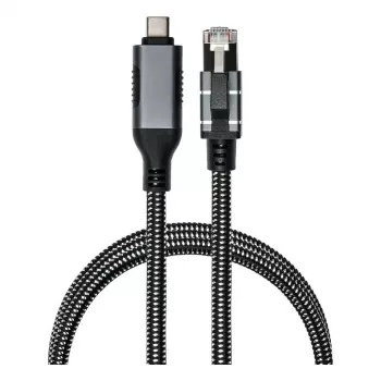 Good Connections Ethernet-kaabel USB-C RJ45, antratsiit, 3,0m