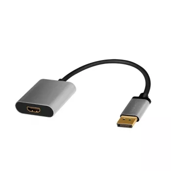 LogiLink CDA0108 videokaabli adapter 0,15 m DisplayPort HDMI must hall