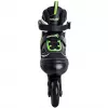 Verstellbare Kinderinliner Gr. 33-36, Inline-Skates grün/schwarz