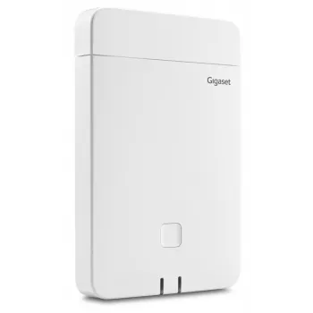 DECT baasjaam Gigaset N770 IP Pro — 120 kanalit, HTTPS/SIPS/SRTP/SSL/TLS, siseruumides 50 m, välistingimustes 300 m, valge