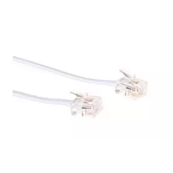 Telefonikaabel Microconnect MPK182W RJ11 RJ11 2 m valge
