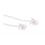 Telefonikaabel Microconnect MPK182W RJ11 RJ11 2 m valge
