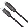 USB4 HDMI kaabel 4smarts ComboCord 240W 1,5 m – USB4-lt HDMI-le, 240W toiteedastus, 1,5 m pikkus