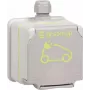 Socket Legrand SAT00194 roheline up pinnapaigaldus — elektripistikupesa energiasäästlike paigalduste jaoks