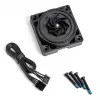 BitsPower K1M pump — kompaktne must vesijahutuspump, 8–16 V, 0.7 A, 8.4 W, 62×62×28,1 mm