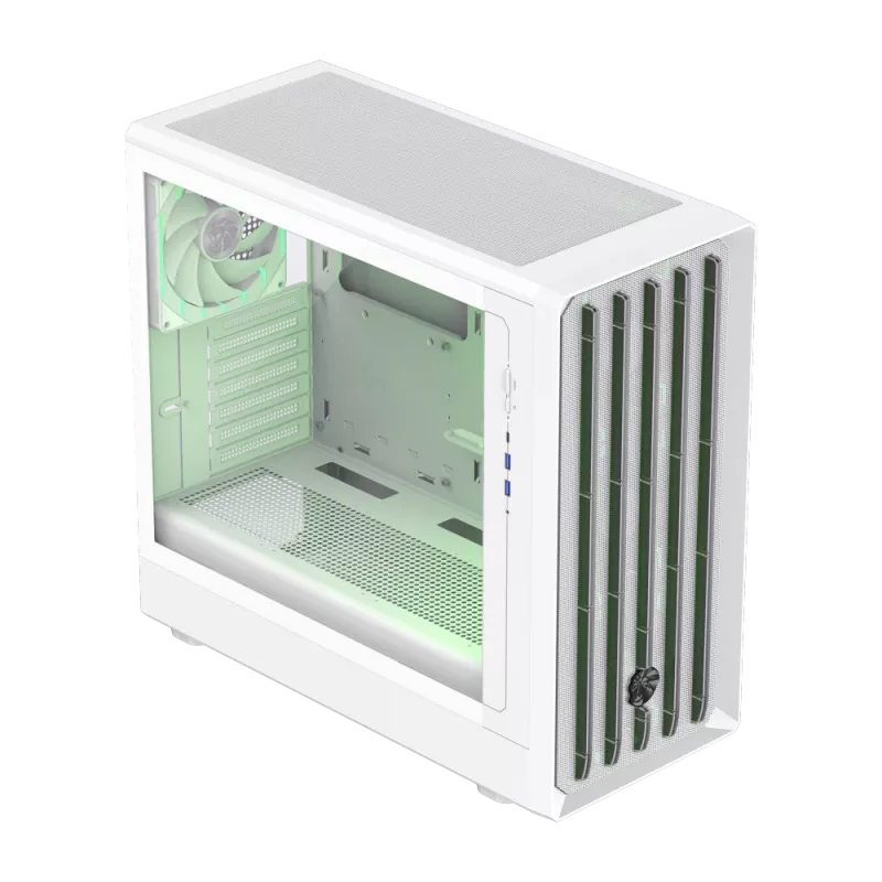 Gamemax korpus | CLAW 460 WH | Valge | Mid-Tower | Toiteplokk pole kaasas