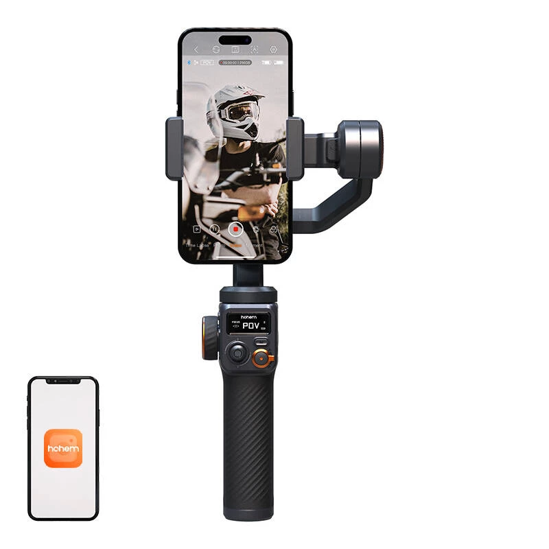 Nutitelefoni kaamera stabilisaator Hohem iSteady M6 Must 2600 mAh 18 h