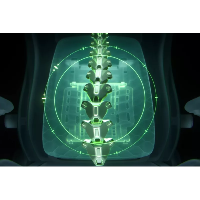 Razer Ergonomic mänguritool with Breathable Comfort | Iskur V2 NewGen | Must/Green