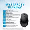 HP 435 mitme seadme juhtmevaba hiir, mõlemakäeline, raadiosageduslik juhtmevaba + Bluetooth, 4000 DPI, must