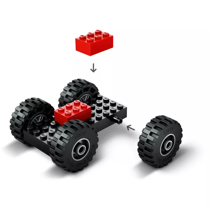 LEGO City 60450 Kollane ratastega laadur