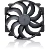 Noctua NF-A14x25r G2 PWM chromax.Must 140mm ventilaator