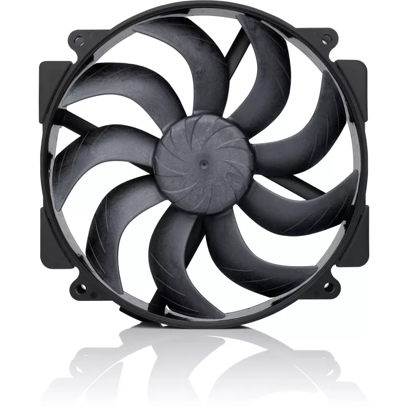 Noctua NF-A14x25r G2 PWM chromax.Must 140mm ventilaator