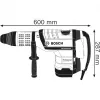 Bosch GBH 12-52 DV Professional 1700 W 220 p/min SDS Max