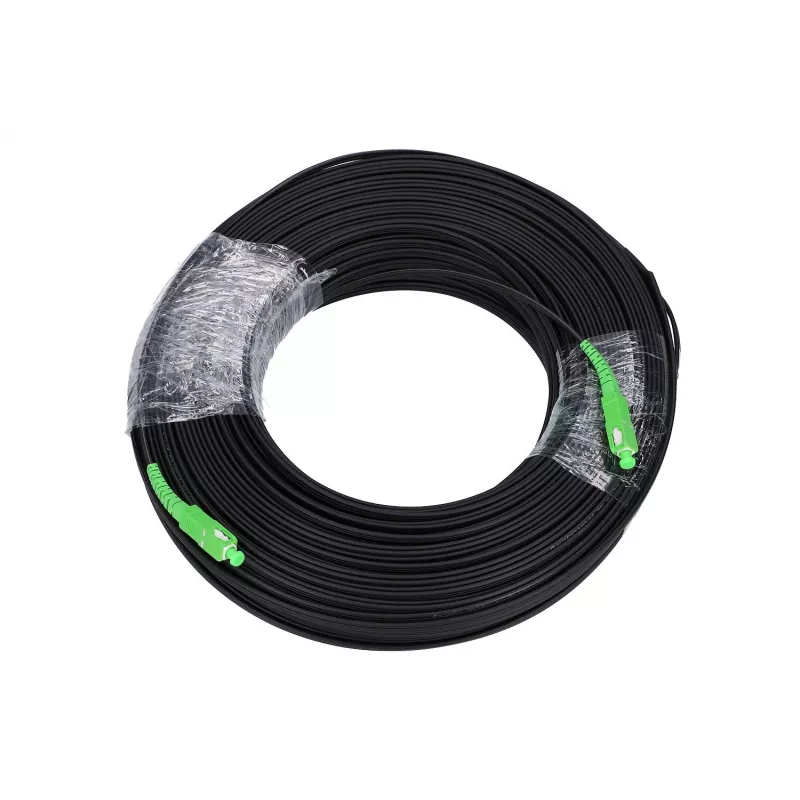 Extralink Patchcord SC/APC-SC/APC lameda tilgakaabli ühemoodiline simpleks G.657A2 100m