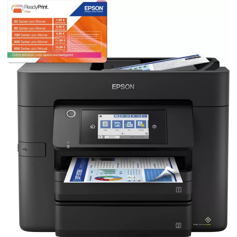 Epson WorkForce Pro WF-4830DTWF tindiprinter A4 4800 x 2400 DPI 36 lk/min Wi-Fi