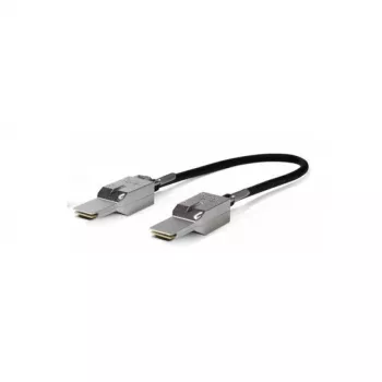 Fiiberoptiline virnakaabel Cisco STACK-T4-50CM=, 0,5 m pikkus, InfiniBand/kiud, must/hall