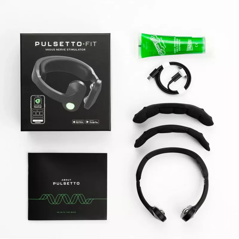 Vagusnärvi stimulaator HERDEGEN Pulsetto FIT massaažiseade, mudel Pulsetto FIT