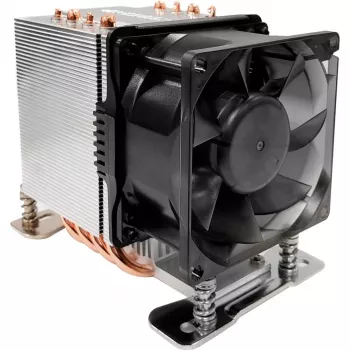 Inter-Tech A-35 protsessorijahuti 8 cm alumiiniumist - must (88885512)