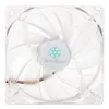 SilverStone SST-FN121-P-GL 120 mm korpuse ventilaator rohelise LED-valgustusega