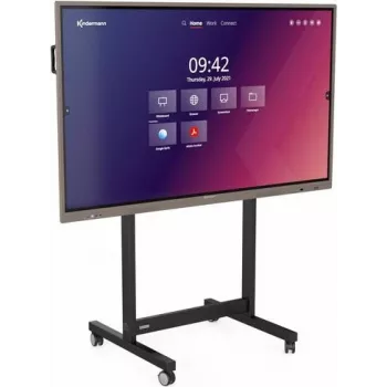 TV-alus Kindermann 4004000200 2,18 m 100 kg Must
