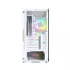 PC-korpus Montech X5M (W) Micro Tower, valge — Micro-ATX/Mini-ITX, toetab ATX-toiteplokki, 3x120 mm ees, 1x120 mm taga, 2x3,5 tolli sahtlit, 4x2,5 tolli sahtlit