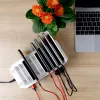 Laadimisjaam Unitek Y-2190A — 10× USB-porti (8×USB2.0 + 2×USB3.2 Gen1), juhtmevaba laadimine, 96W kokku