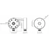 Ühenduskarp Hikvision DS-1280ZJ-DM21 Must Universaalne 4.5 kg