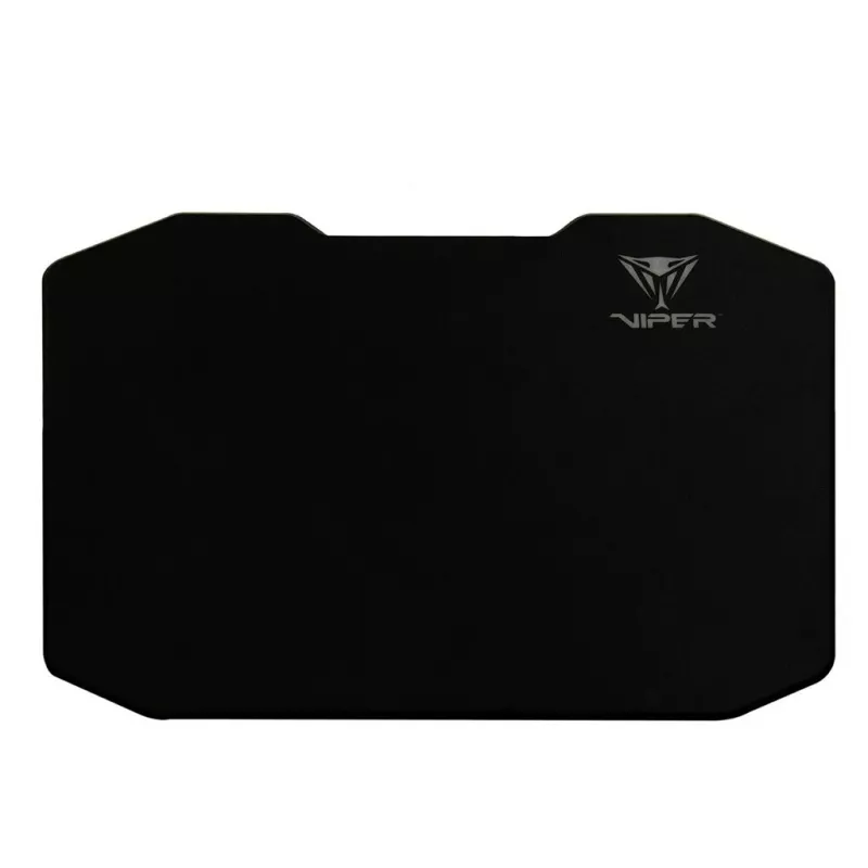 Hiirematt PATRIOT Viper Gaming must – polümeer/kumm, LED-taustvalgustus, USB-toitega, libisemiskindel, 353,5×242,7 mm, 5,5 mm paksus