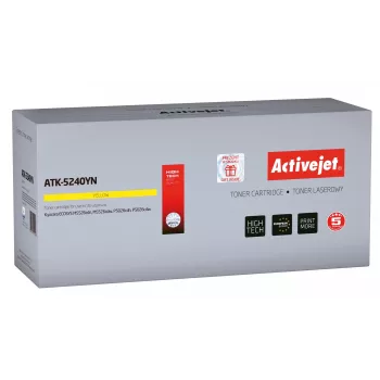 Activejet ATK-5240YN tooner (asendab Kyocera TK-5240Y; Supreme; 3000 lehekülge; kollane)