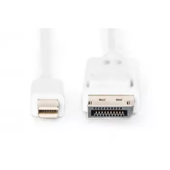 DisplayPort-ühenduskaabel Digitus AK-340102-010-W