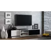 Cama TV-kapp SIGMA1 180 valge/must läikiv