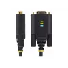 StarTech.com 13 ft (4 m) 2-pordiline USB jadaväratiga adapterkaabel, vahetatavad DB9 kruvid/mutrid, COM-i säilitamine, USB-A DB9 RS232-le, FTDI, 4. taseme ESD kaitse, Windows/macOS/ChromeOS/Linux – töökindel TPE konstruktsioon