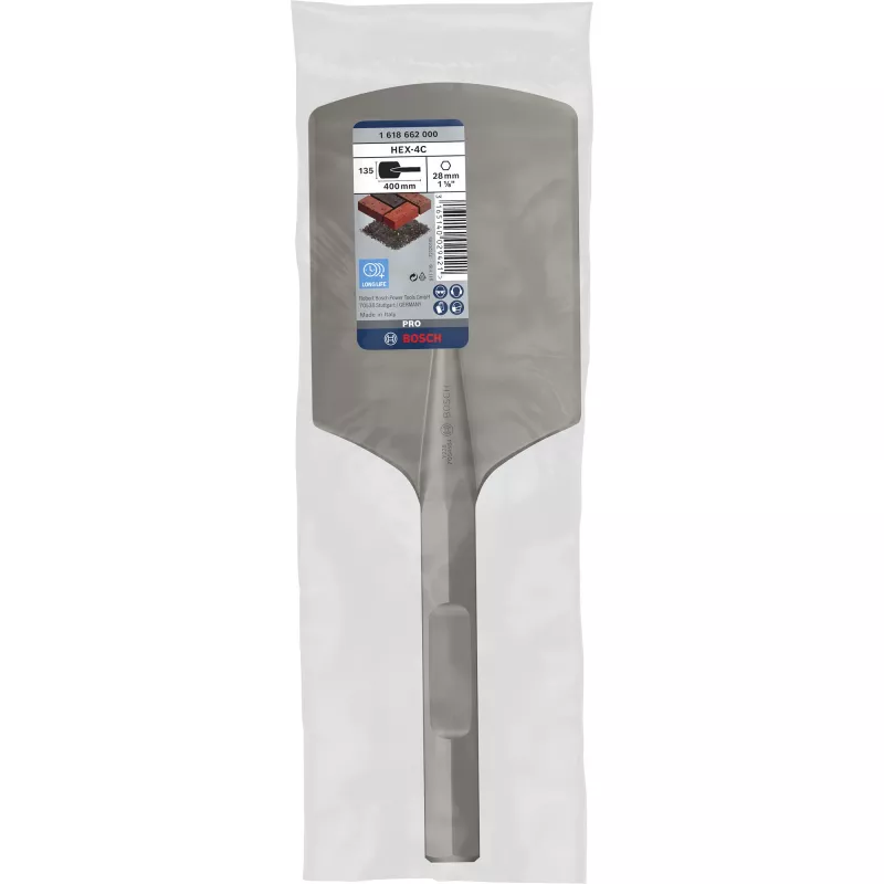 Bosch 1 618 662 000 kuuskantvarrega labidameisel, 135 x 400 mm