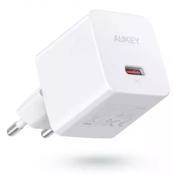 Mini seinadapter PA-Y20S Valge 1xUSB-C 20W PD Power Delivery